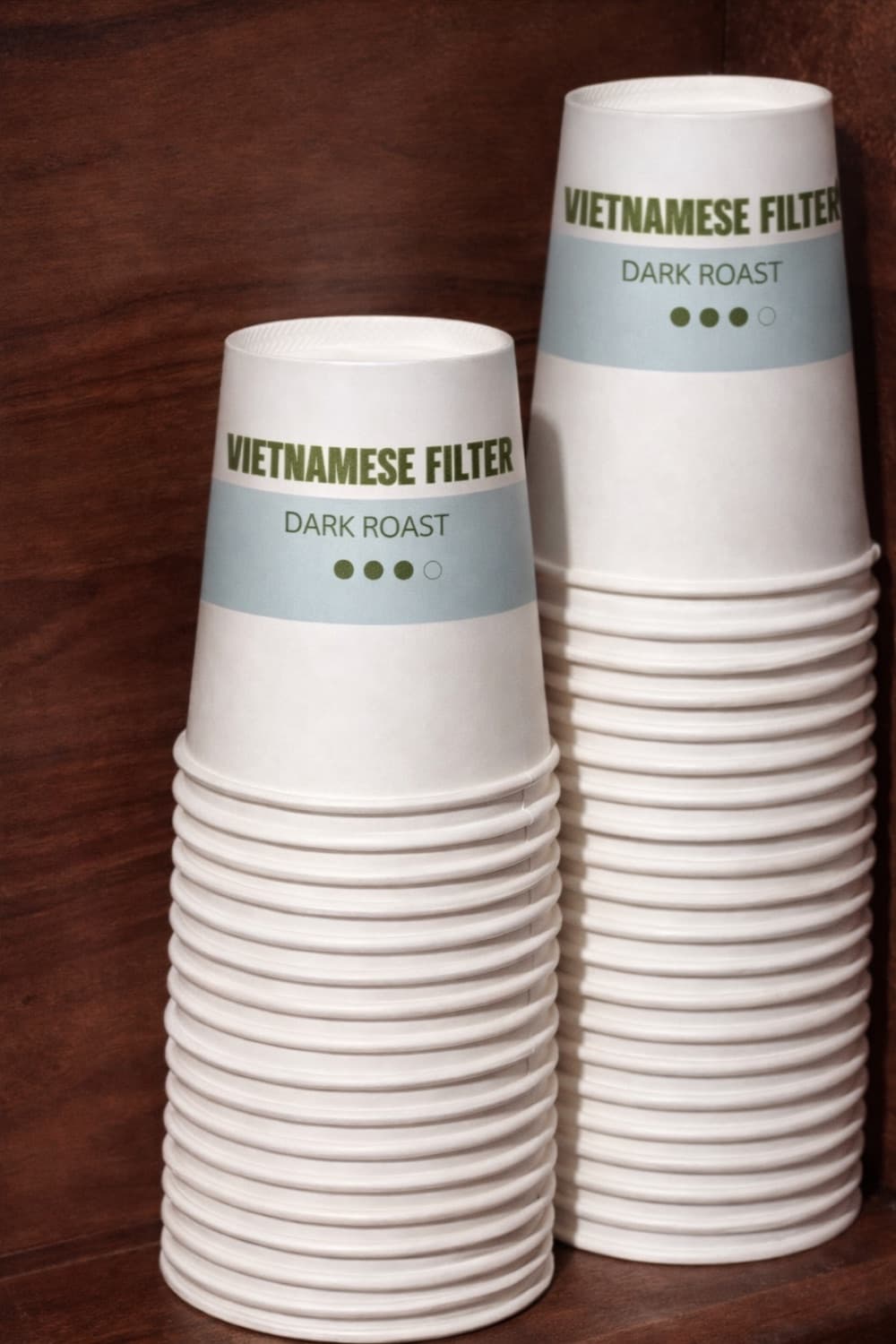 To-go cups — roast indicators