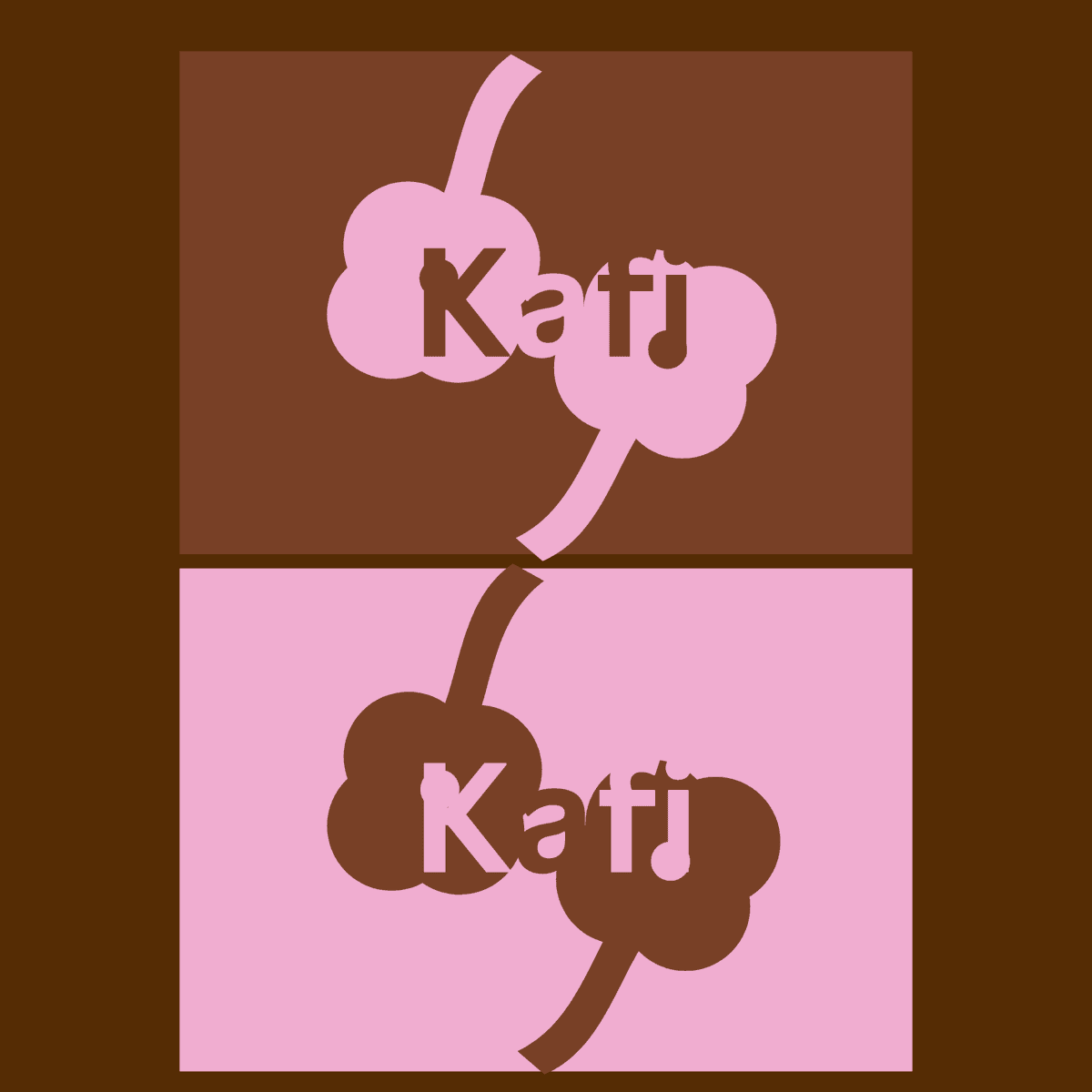Logo system — two colorways